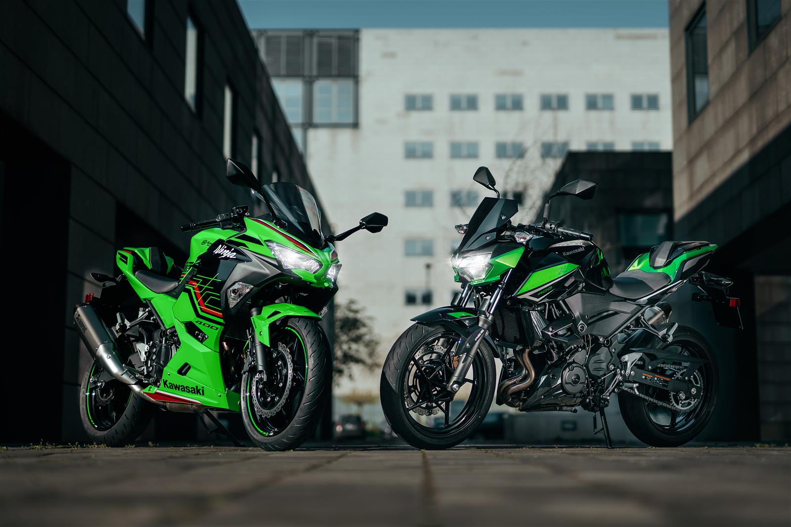 Kawasaki bringt die 400 cm3 Modelle zurück