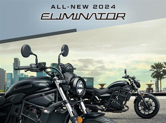 Neue Kawasaki Eliminator für Europa im Jahr 2024